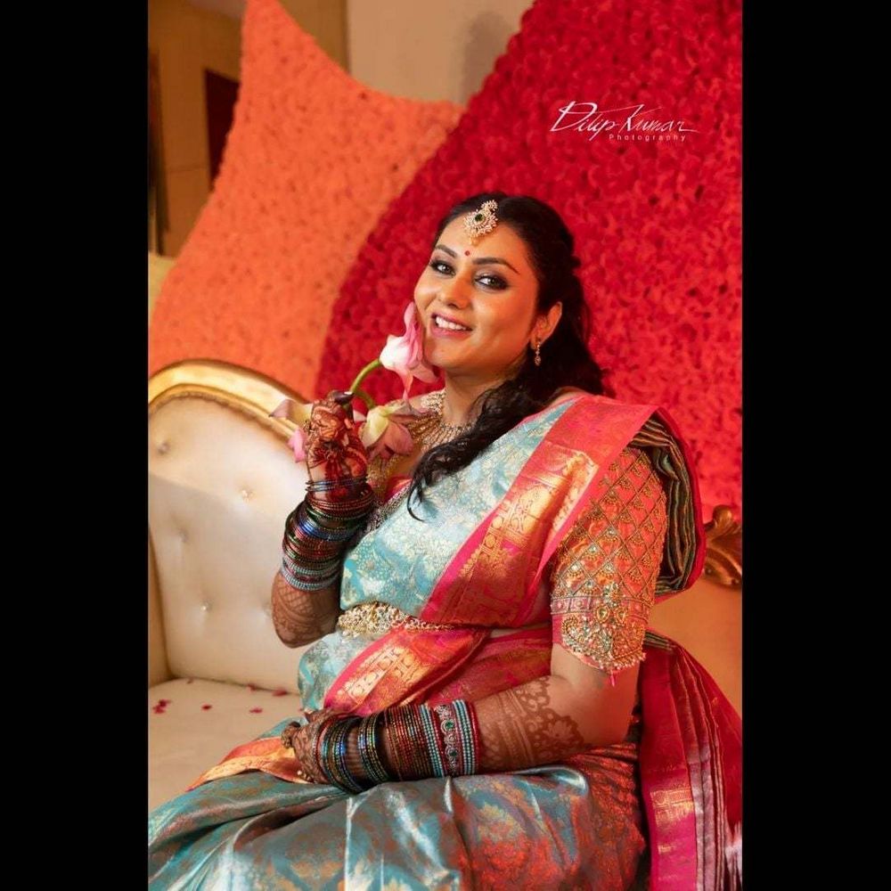 Photo From Actress Namitha Mam Baby Shower - By Rajalakshmi Bridalmakeup