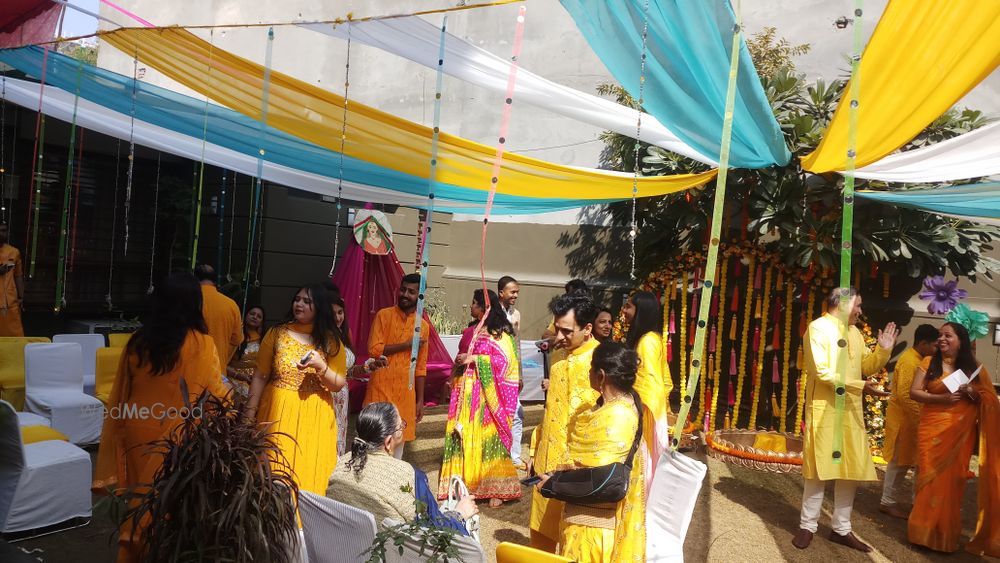 Photo From ANCHAL di Haldi Function  decoration OPEN LOWN - By Golden Moment Decor