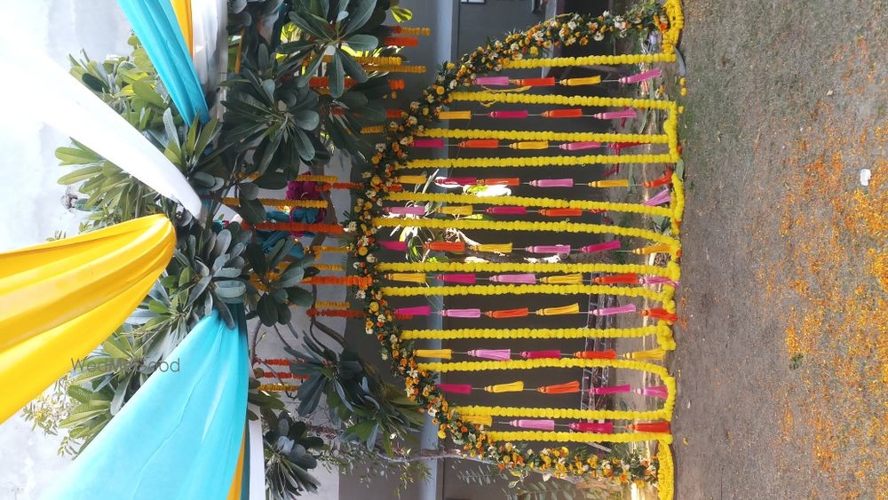 Photo From ANCHAL di Haldi Function  decoration OPEN LOWN - By Golden Moment Decor