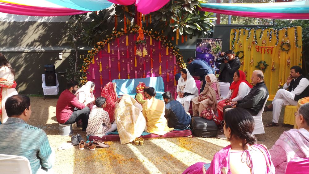 Photo From ANCHAL di Haldi Function  decoration OPEN LOWN - By Golden Moment Decor