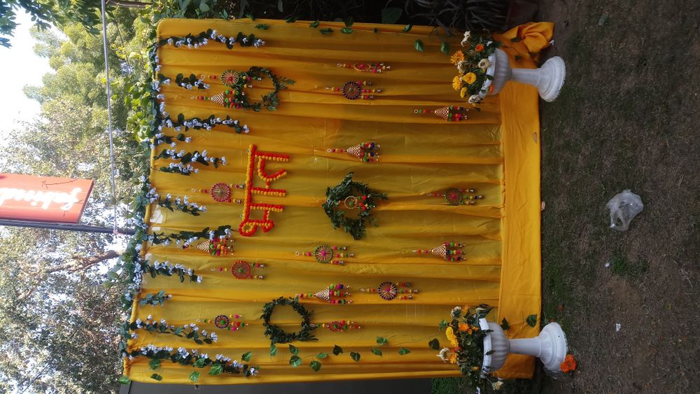 Photo From ANCHAL di Haldi Function  decoration OPEN LOWN - By Golden Moment Decor