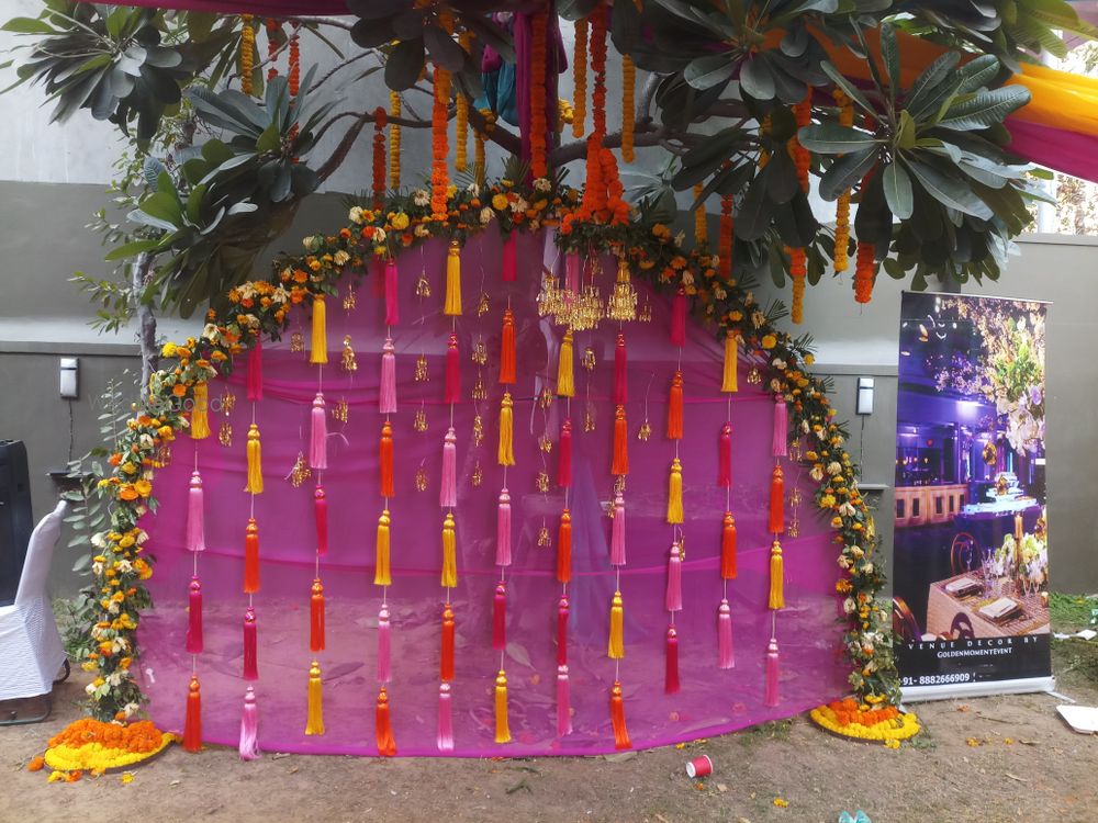 Photo From ANCHAL di Haldi Function  decoration OPEN LOWN - By Golden Moment Decor