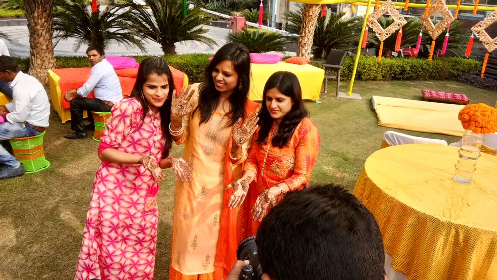 Photo From Nikita mehendi ceremony at imperia hotel,  gurgaon on 17 nov - By Shalini Mehendi Artist