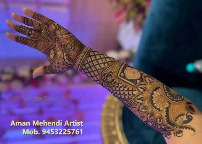 Photo From Bridal Mehndi - By Aman Mehndi Artist