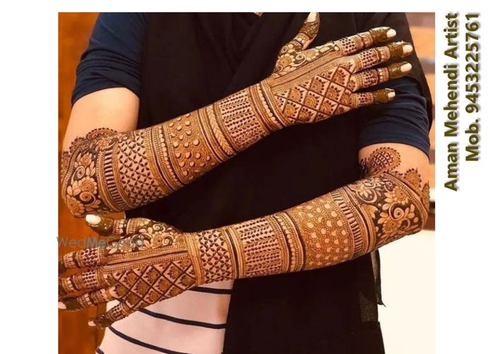 Photo From Bridal Mehndi - By Aman Mehndi Artist