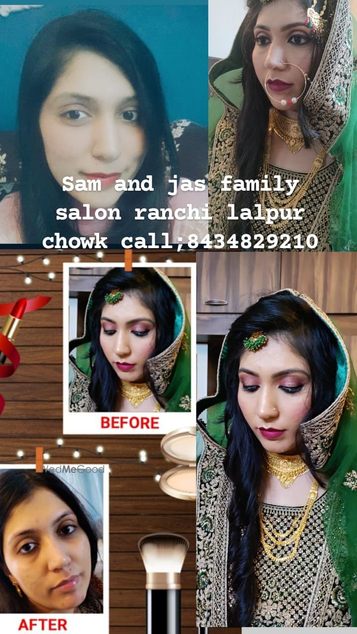 Photo From Bridal Makeup - By Sam & Jas Family Salon