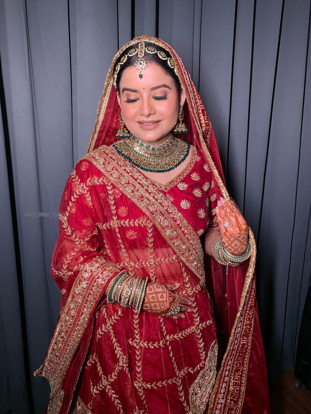 Photo From Royal bride in classic red lehenga  - By Bhawna Priyamvada Pro Makeup Artist