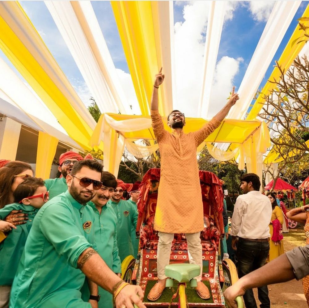 Photo From Haldi/Mehendi/Bhaat - By Gold Feather Weddings