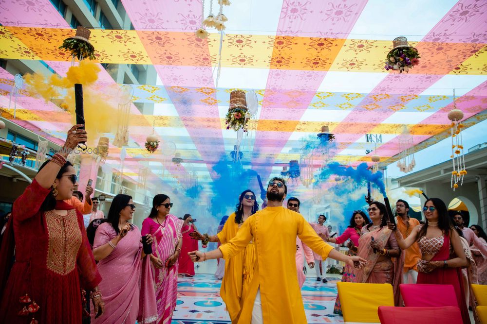 Photo From Haldi/Mehendi/Bhaat - By Gold Feather Weddings