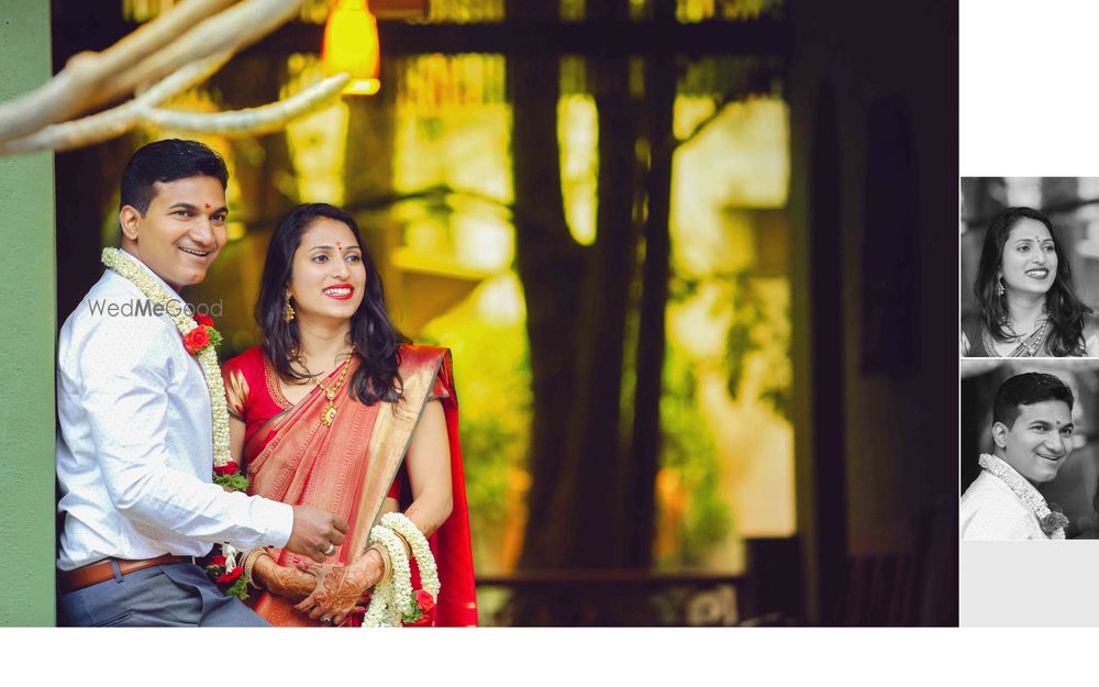 Photo From Chetan + Shwetha wedding reception photo book - By Frame Roots