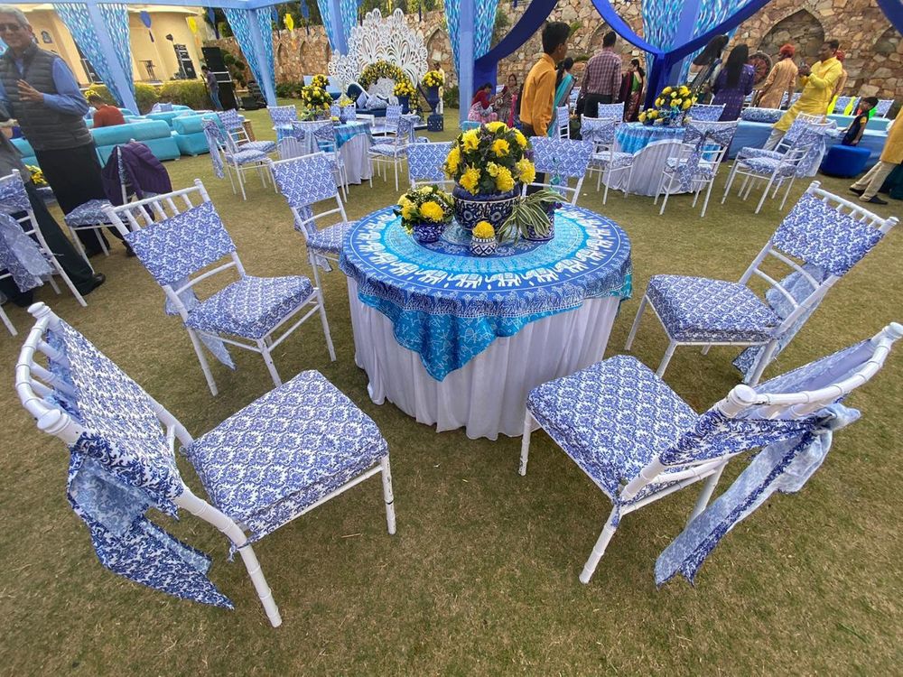 Photo From Mehndi ( Blue Pottery Theme ) - By Desi Culture Luxury Weddings