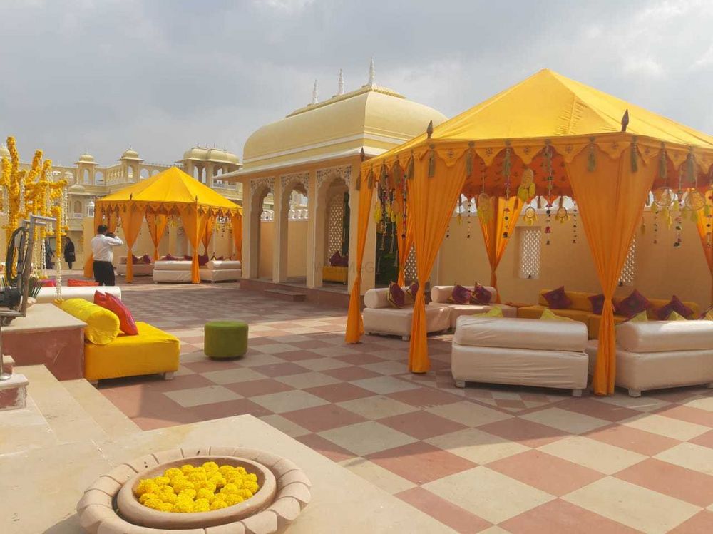 Photo From Haldi ( Vijayran Palace ) - By Desi Culture Luxury Weddings