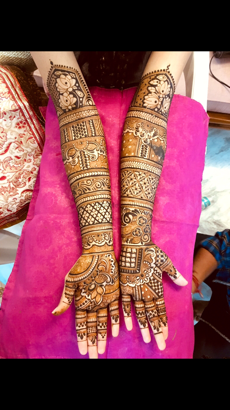 Photo From Bridal Mehandi Design - By Vishal Mehandi Artist