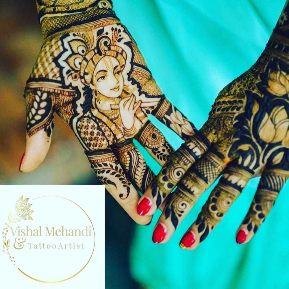 Photo From Bridal Mehandi Design - By Vishal Mehandi Artist