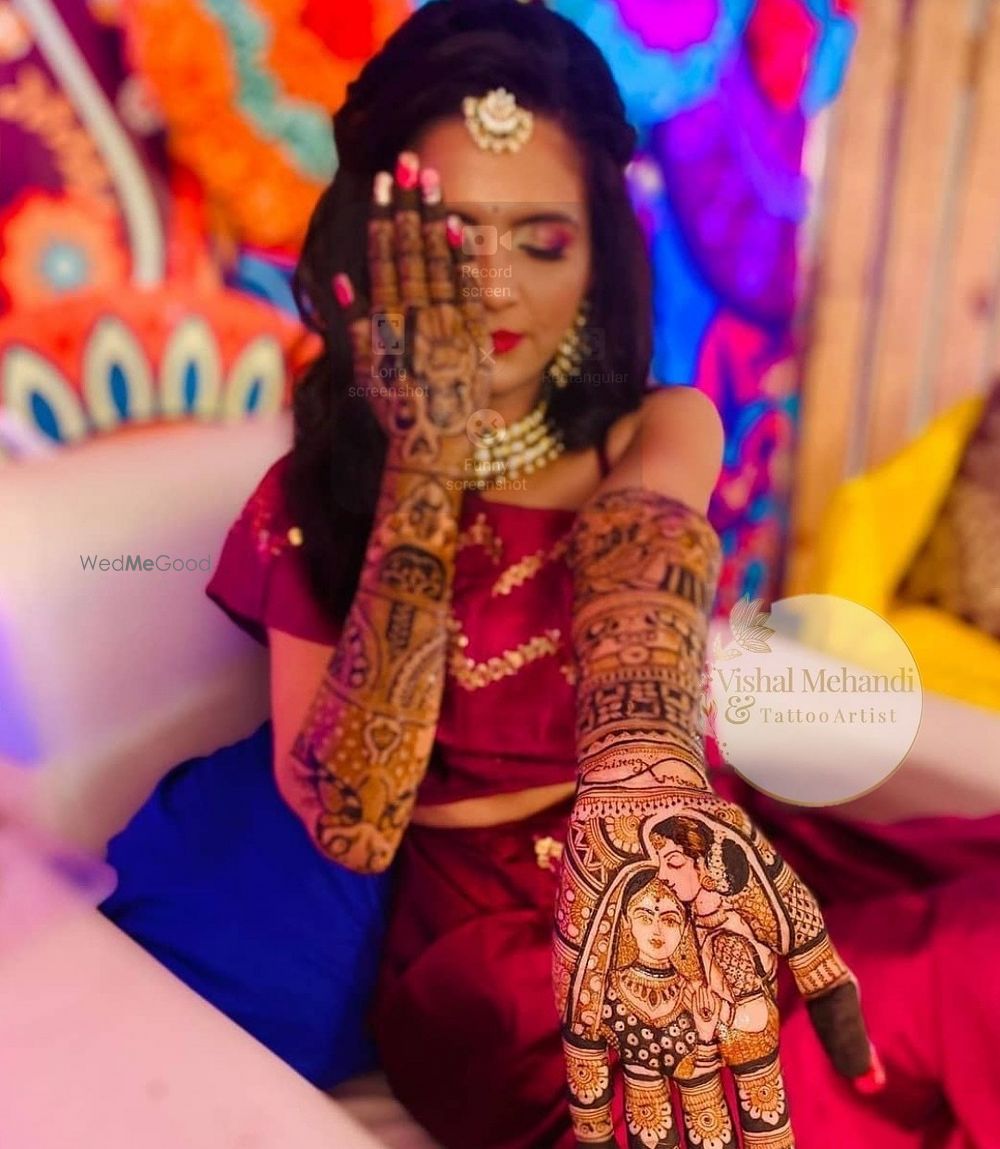 Photo From Bridal Mehandi Design - By Vishal Mehandi Artist