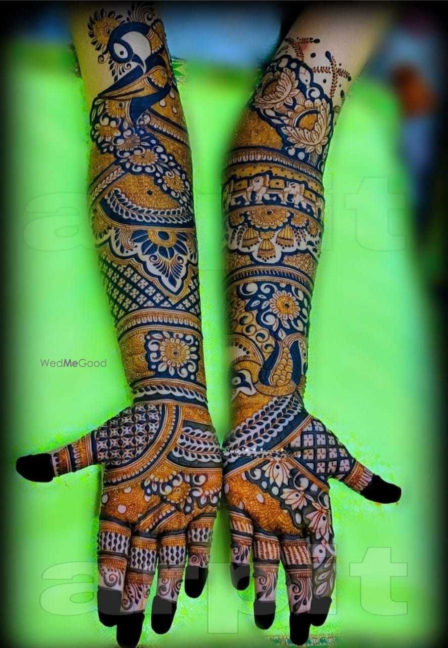 Photo From Bridal Mehandi Design - By Vishal Mehandi Artist