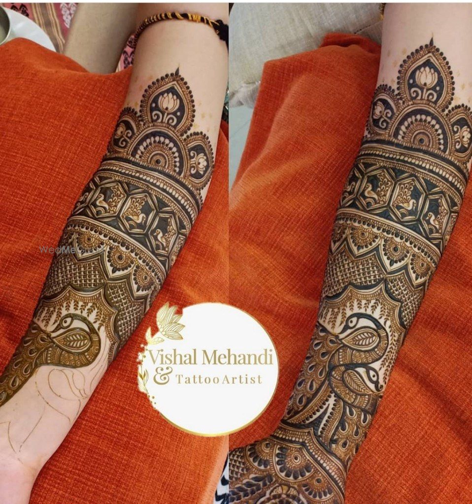 Photo From Bridal Mehandi Design - By Vishal Mehandi Artist