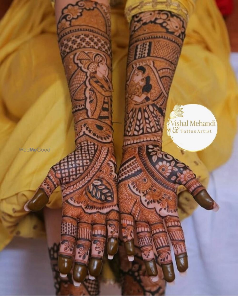 Photo From Bridal Mehandi Design - By Vishal Mehandi Artist