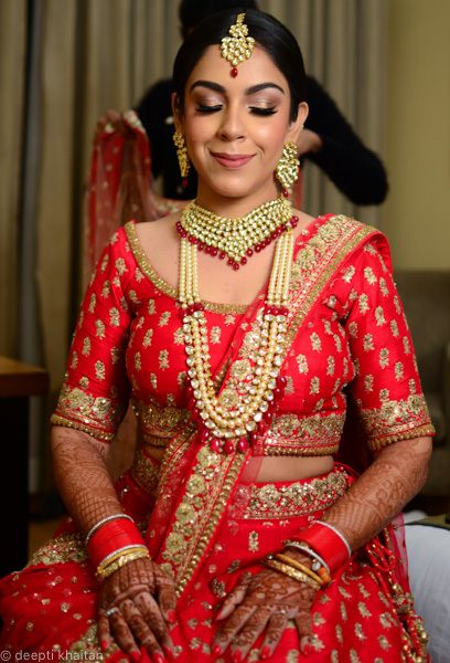 Photo From Arushi's Wedding Makeup - By Deepti Khaitan Makeup