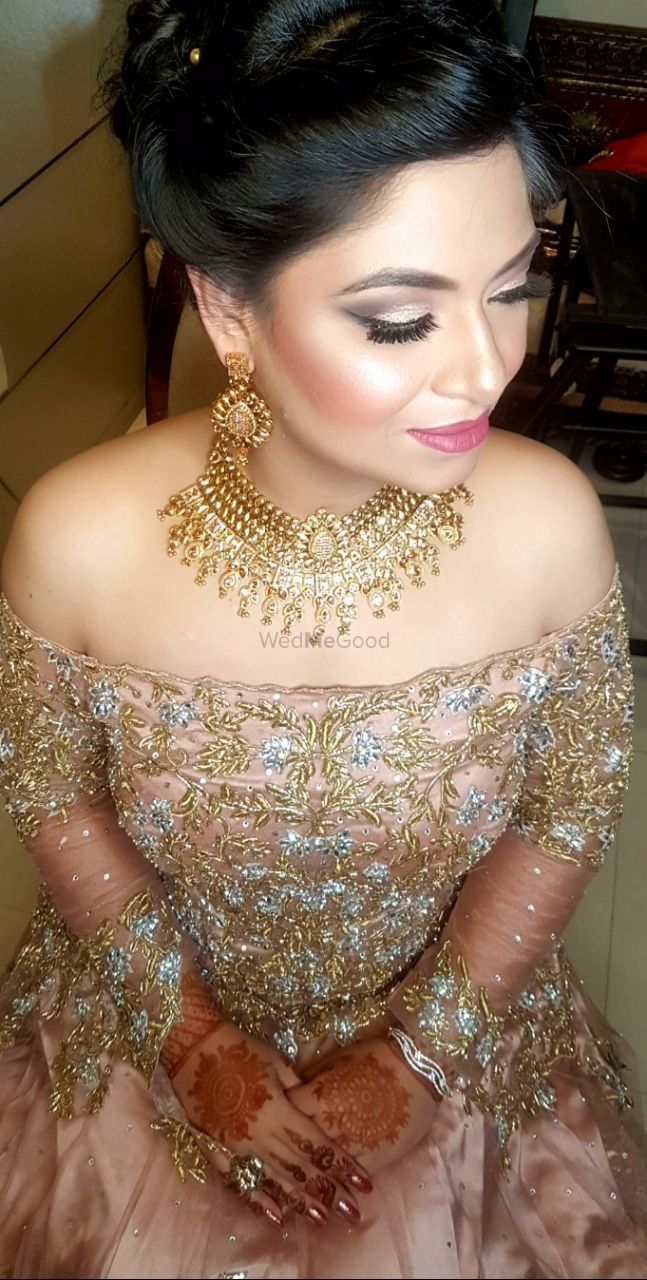 Photo From Ashima Reception USA Bride - By Makeup by Akanksha
