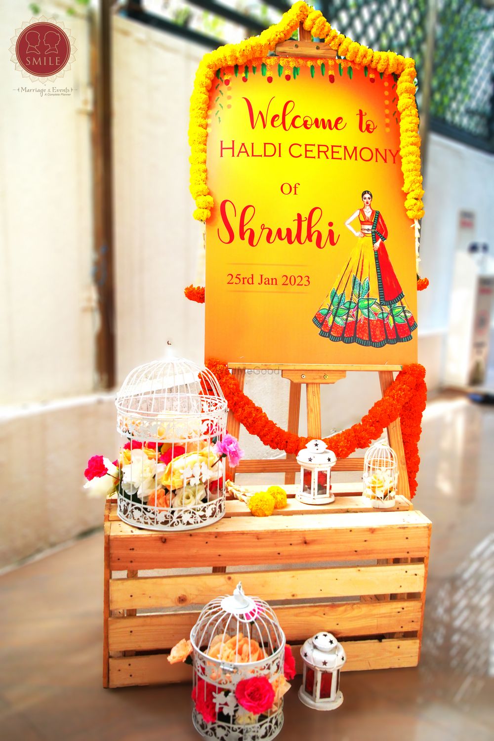 Photo From Shruthi's Haldi Ceremony - By Smile Events