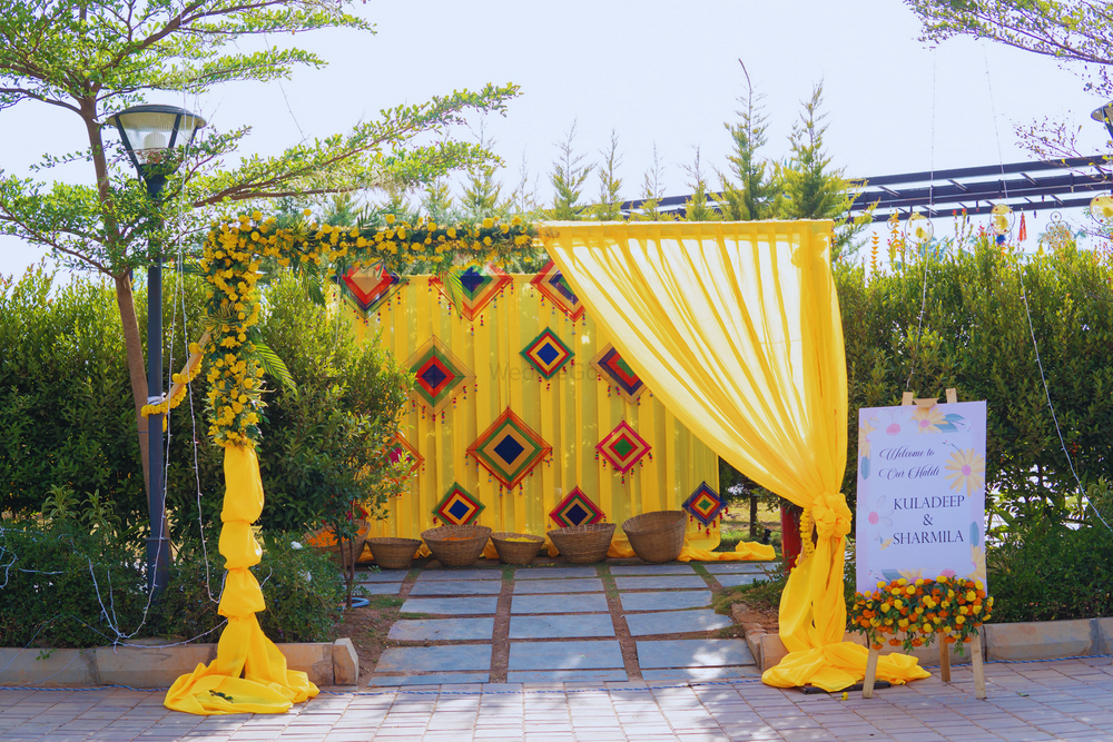 Photo From Haldi Function - By Veerdency Luxury Resort- Pure Veg Only