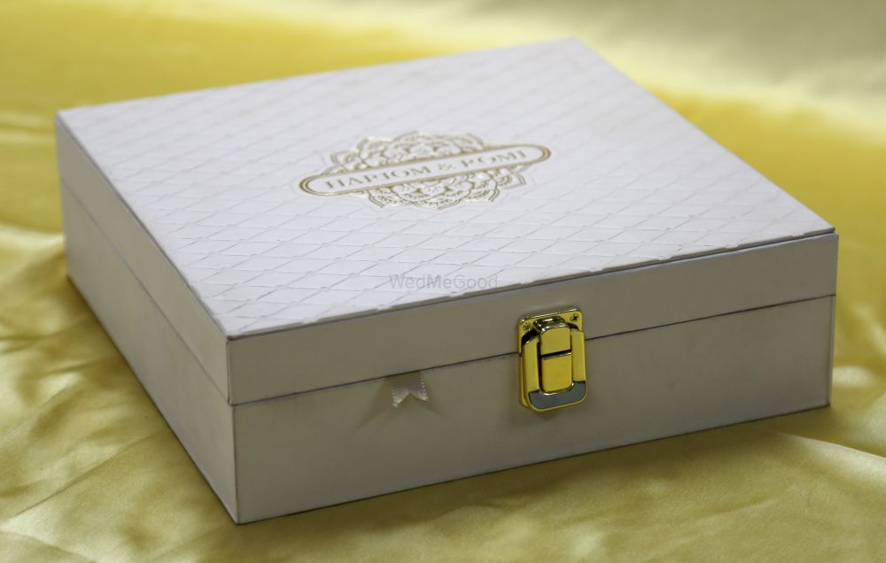 Photo From embossed wedding card box - By VSK cards