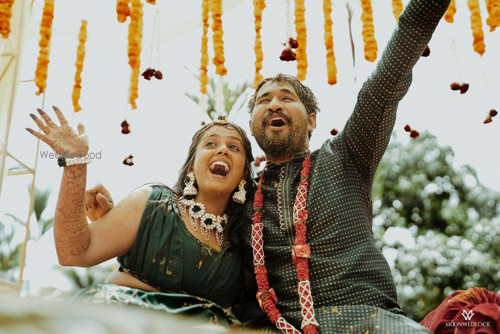 Photo From Priyanka & Tushar's Haldi - By MoonWedLock Wedding Company