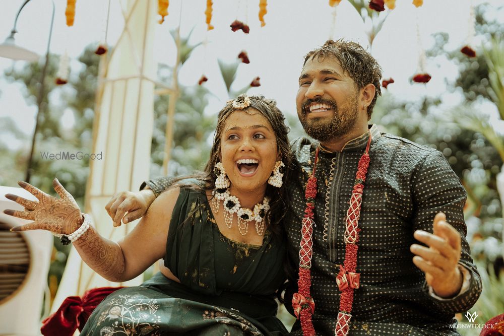 Photo From Priyanka & Tushar's Haldi - By MoonWedLock Wedding Company