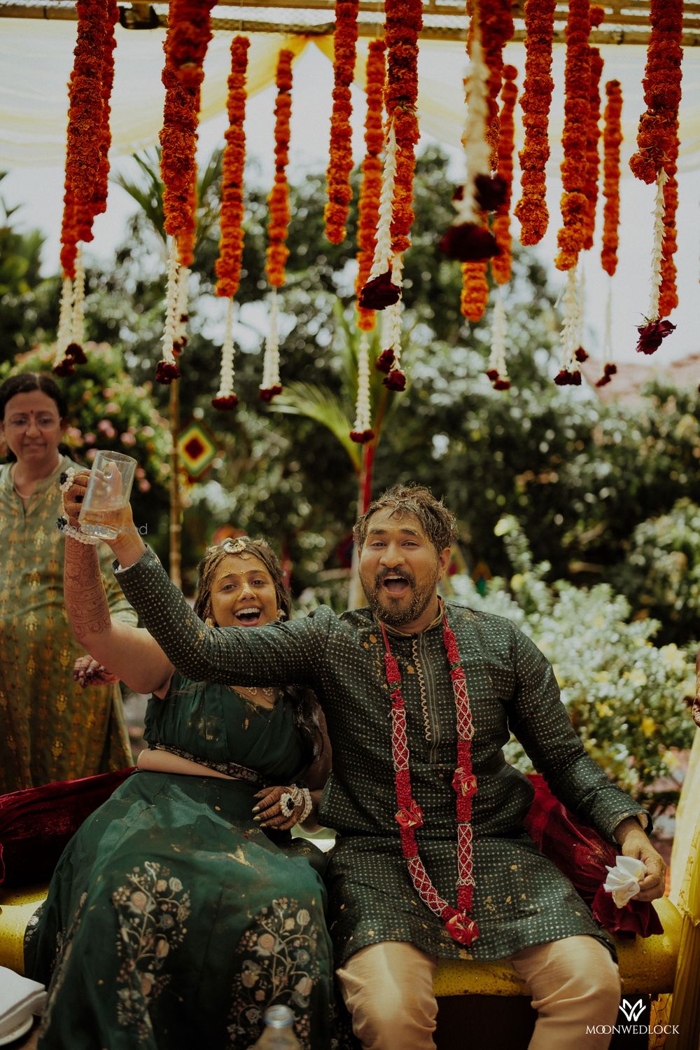 Photo From Priyanka & Tushar's Haldi - By MoonWedLock Wedding Company