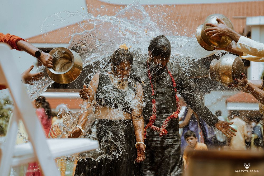 Photo From Priyanka & Tushar's Haldi - By MoonWedLock Wedding Company