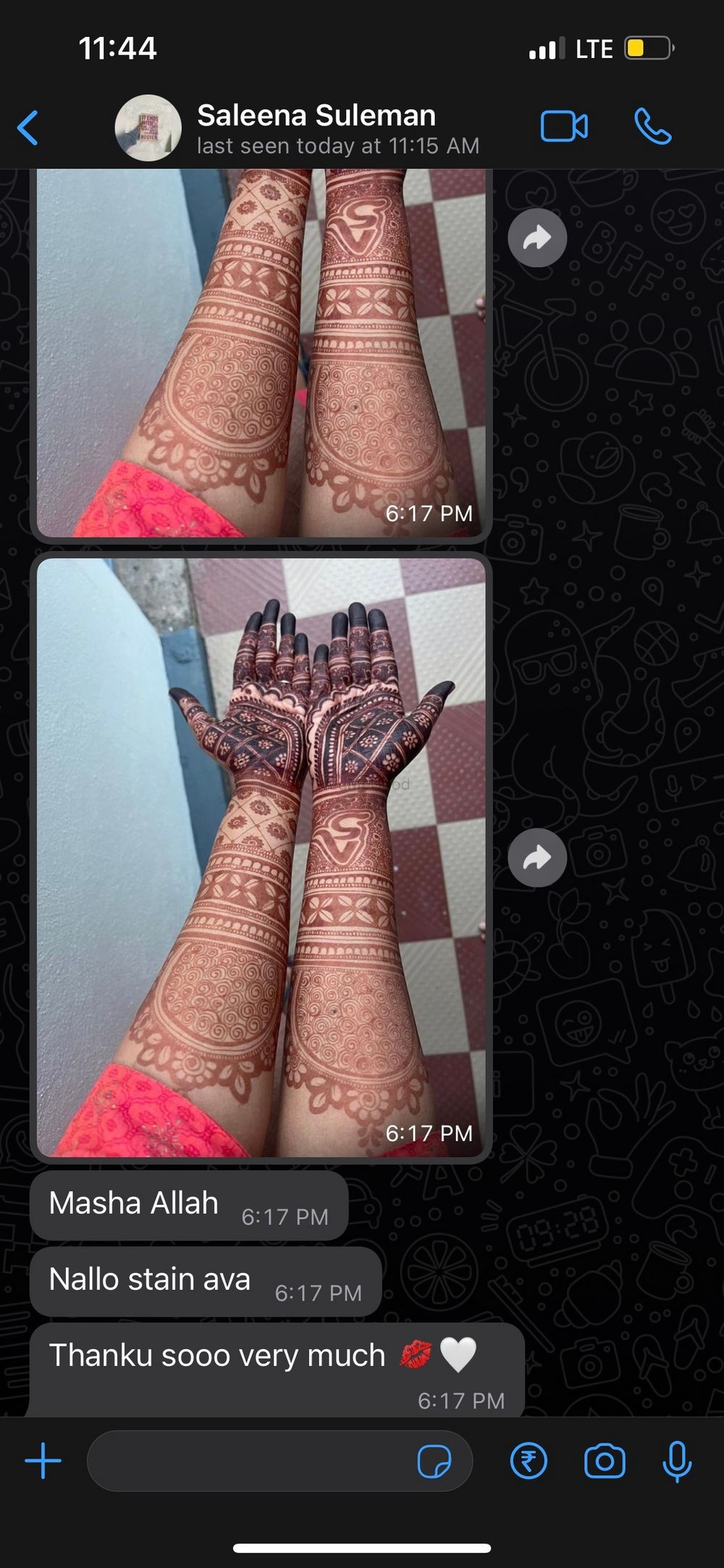 Photo From Mehendi Stain - By Shaimas Henna