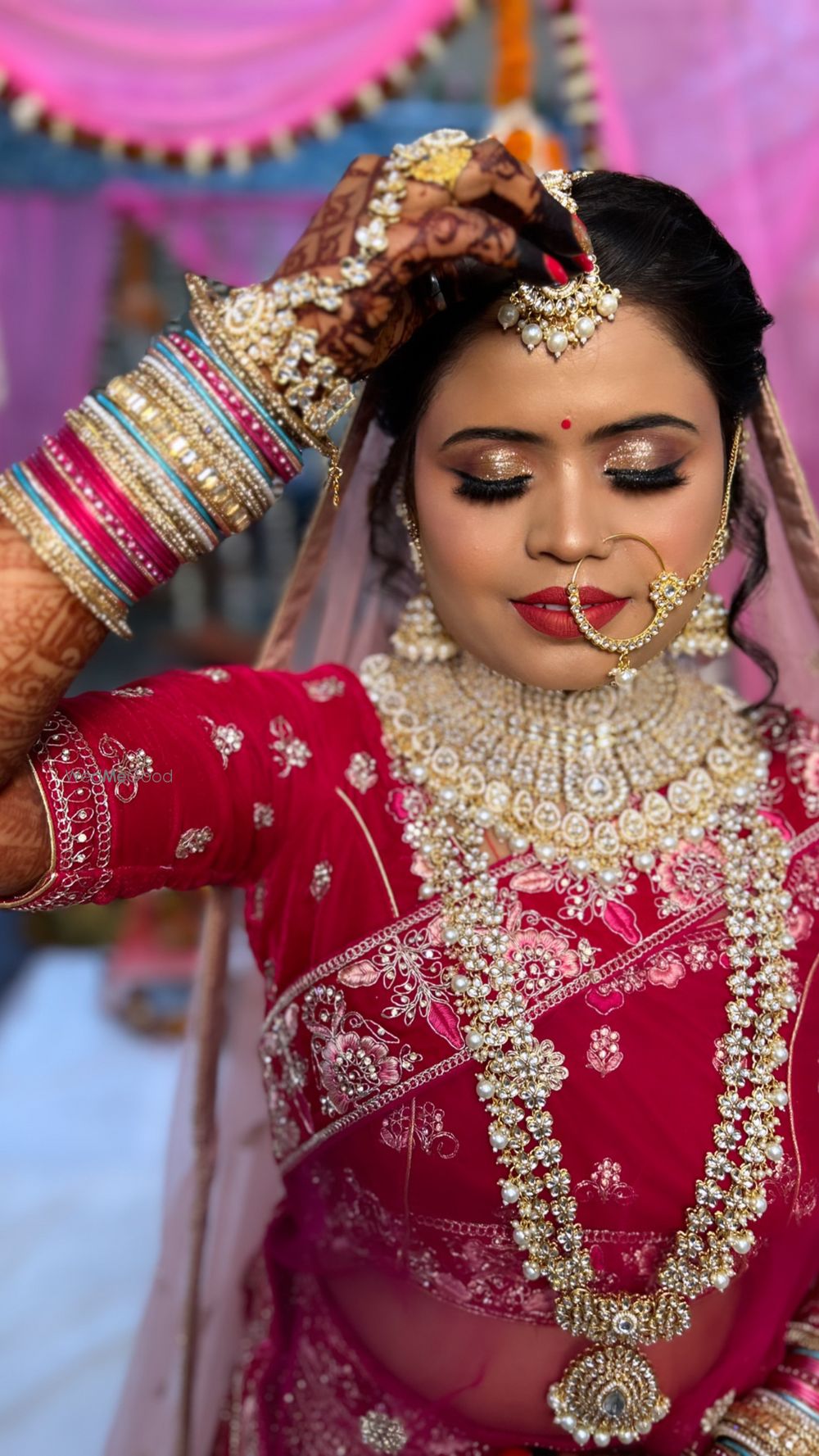 Photo From Puja bride - By Gouri Midha Makeup