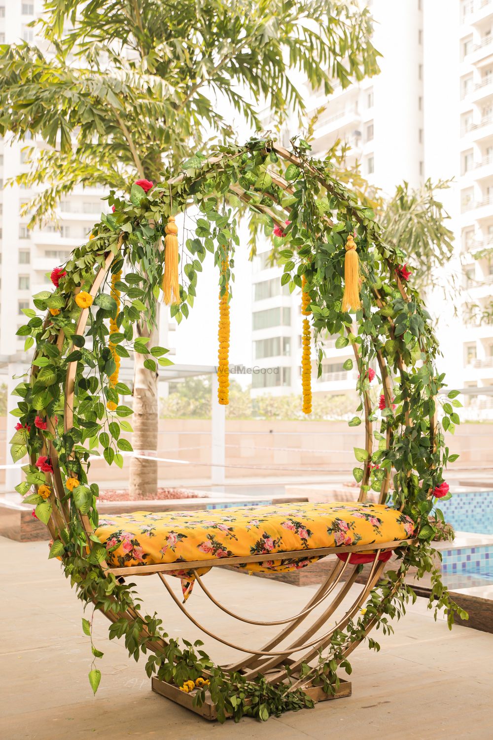 Photo From Poolside Haldi Setup - By TigerLily