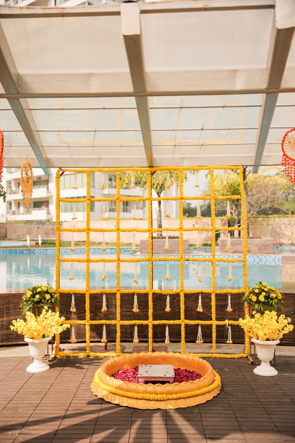 Photo From Poolside Haldi Setup - By TigerLily