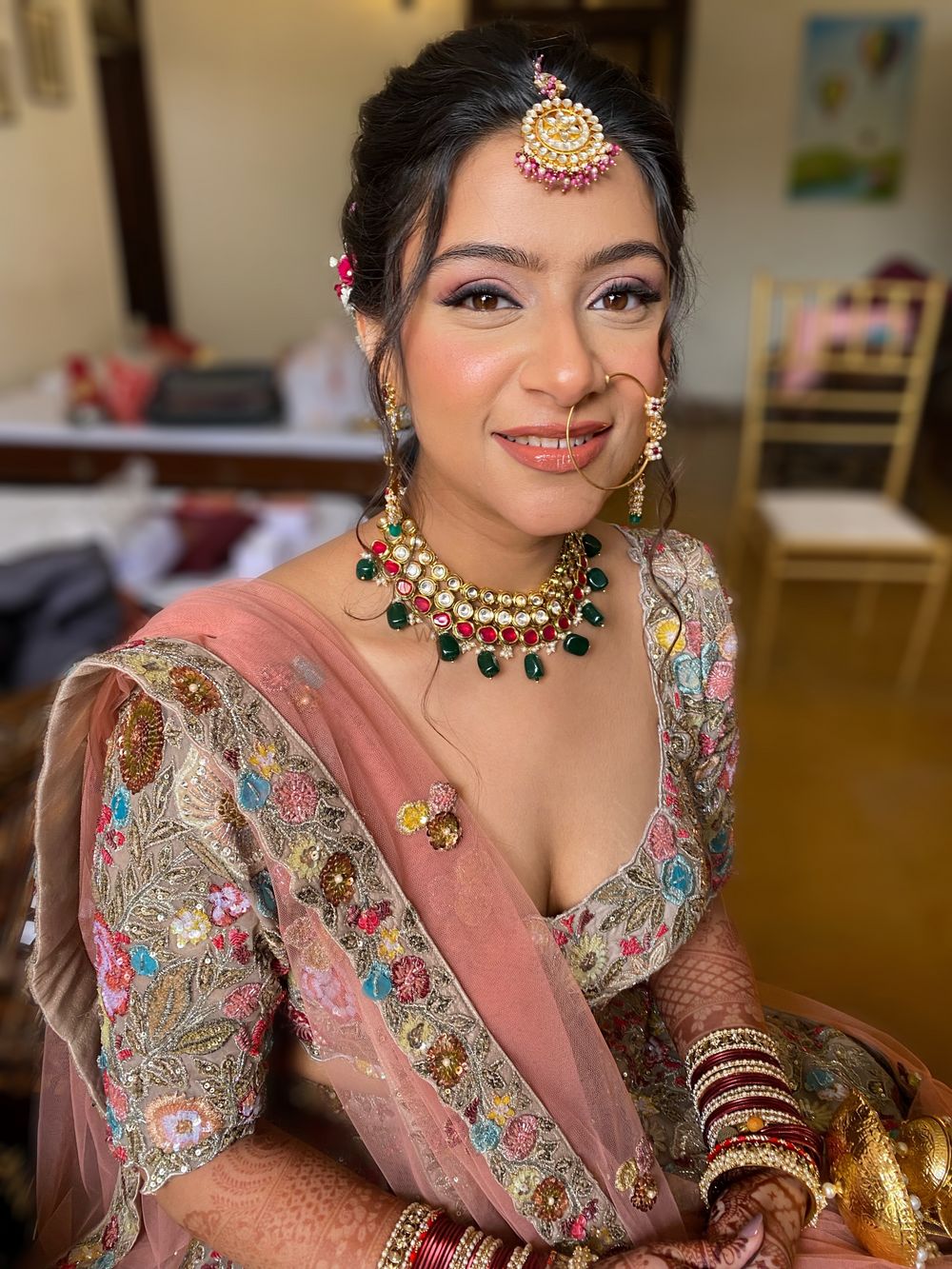 Photo From Anushree day wedding bridal look - By Pavitra Rastogi