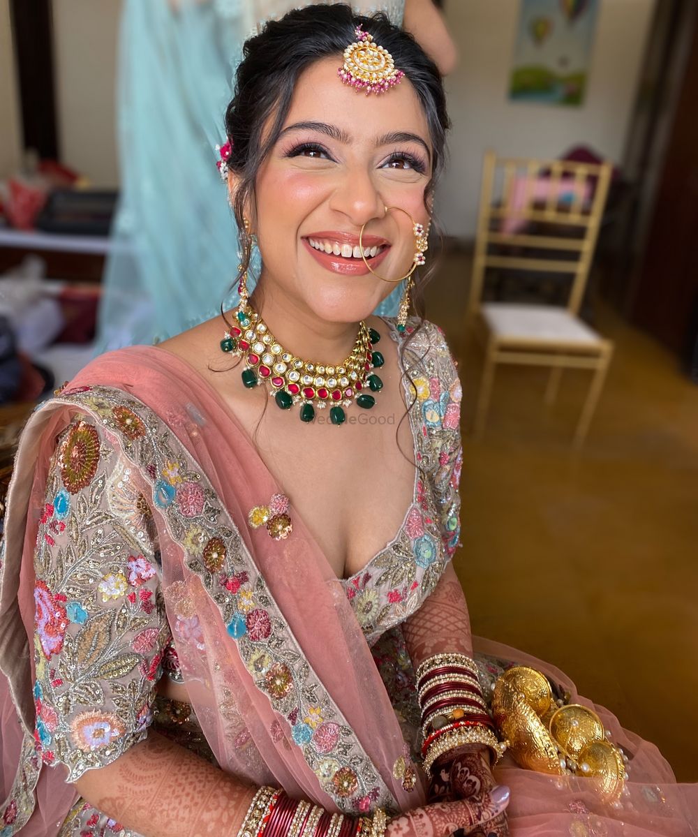 Photo From Anushree day wedding bridal look - By Pavitra Rastogi