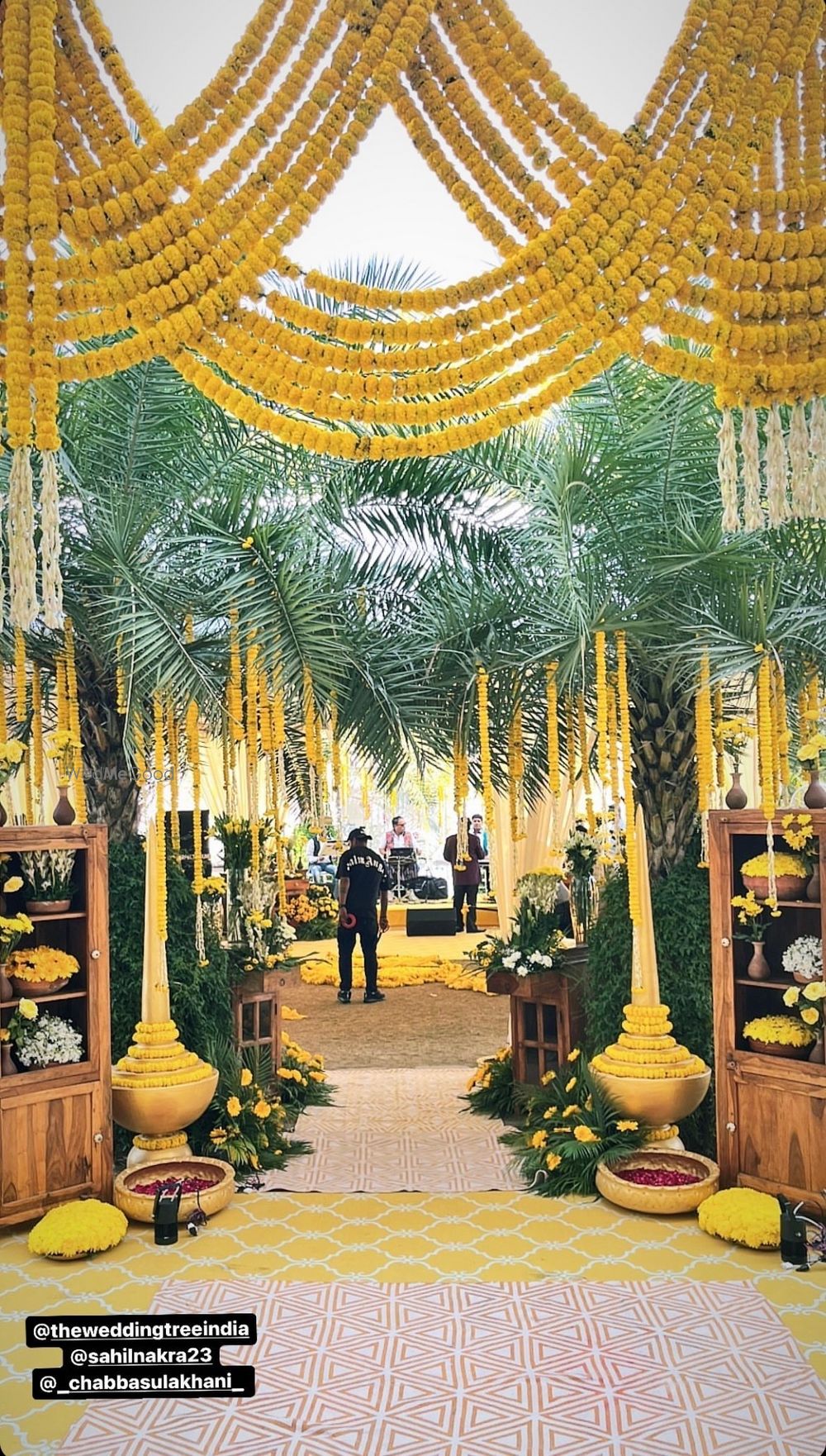 Photo From Haldi setup - By The Wedding Tree