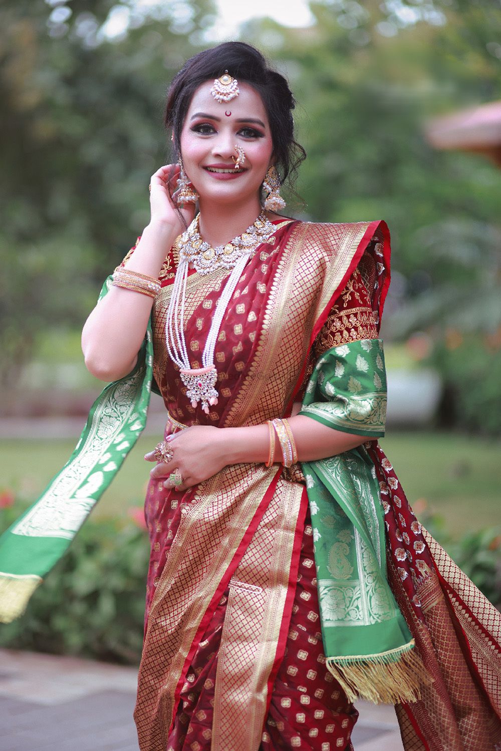Photo From Maharashtrian Look - By Snehal Makeup and Hair Artist