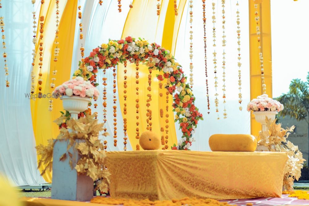 Photo From Haldi & mehndi - By Shree Krishna Decor & Events 