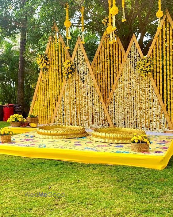 Photo From Haldi & mehndi - By Shree Krishna Decor & Events 