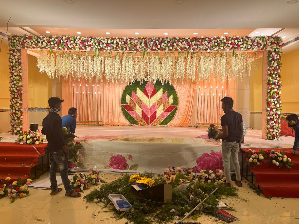 Photo From Reception Stage decoration  - By Msflorist.in