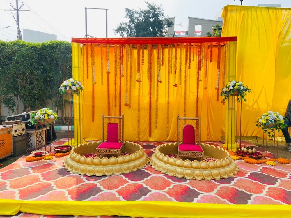 Photo From Haldi Decor - By Blue Seas Events and Entertainment