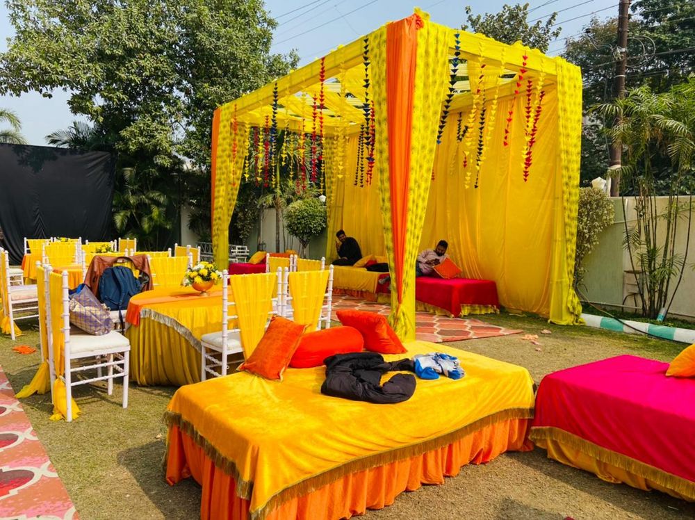 Photo From Haldi Decor - By Blue Seas Events and Entertainment