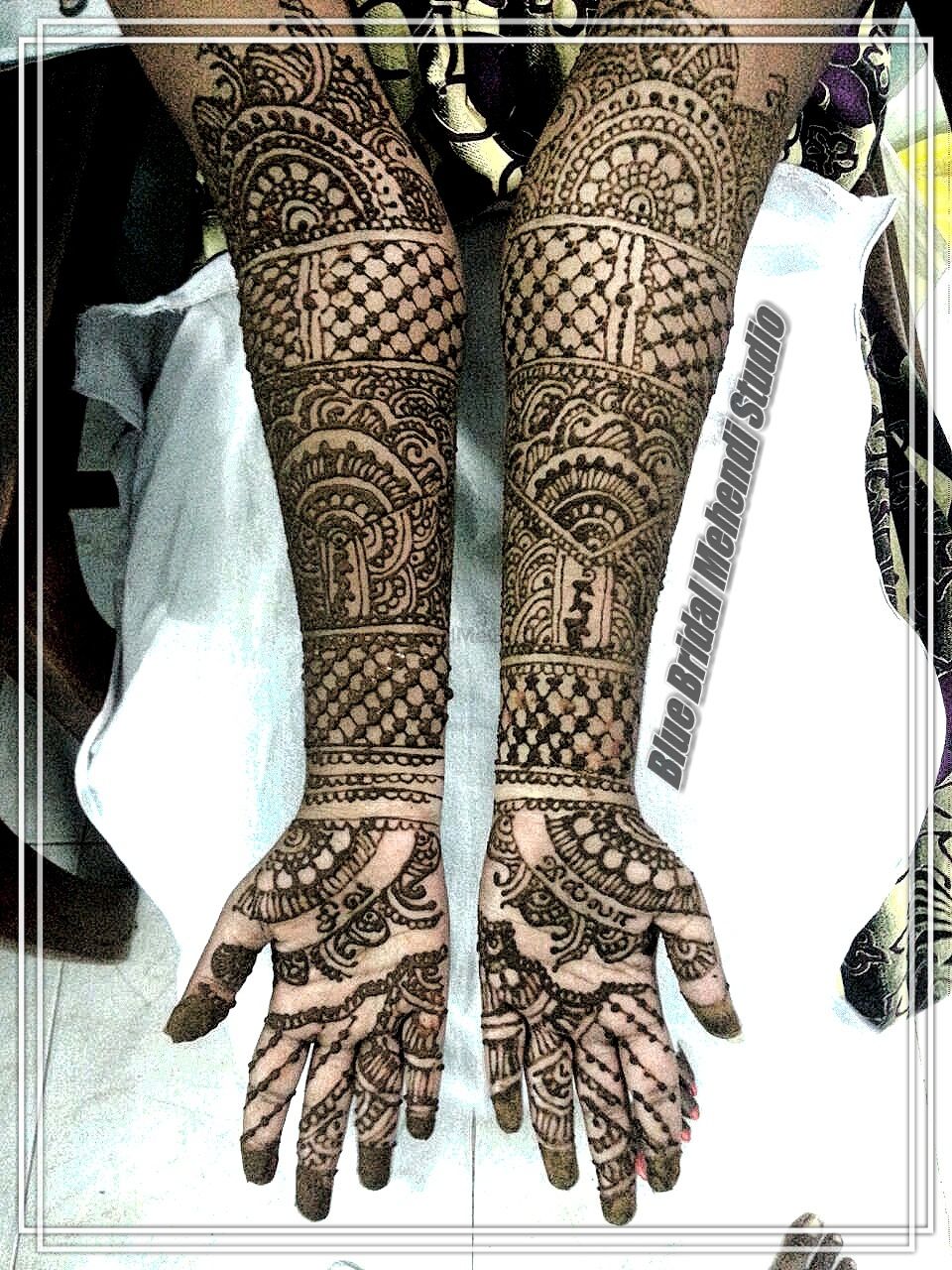 Photo From announced the Villa name in mehendi - By Blue Bridal Mehendi 