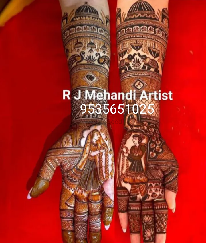 Photo From Bridal mehandi - By Raju Mehandi Artist