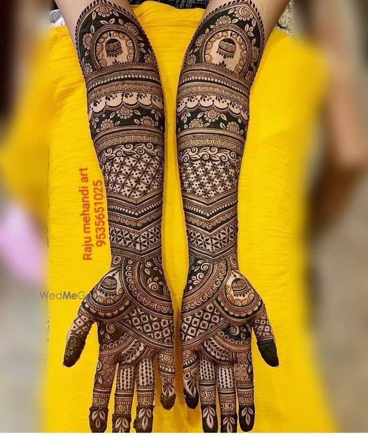 Photo From Bridal mehandi - By Raju Mehandi Artist