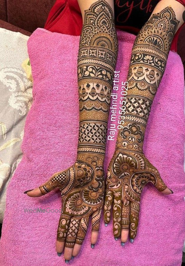 Photo From Bridal mehandi - By Raju Mehandi Artist