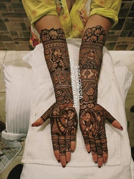 Photo From Bridal mehandi - By Raju Mehandi Artist