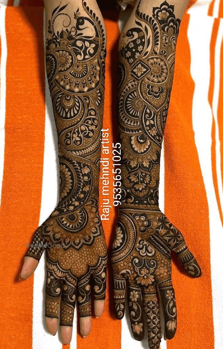 Photo From Bridal mehandi - By Raju Mehandi Artist